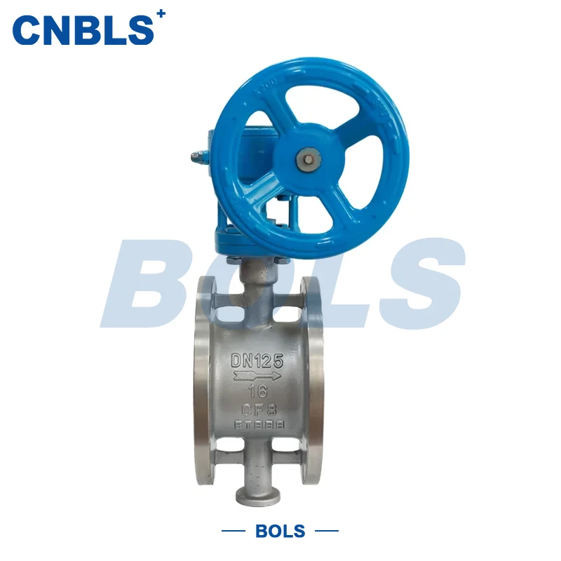 Teleskopische, metallgedichtete Absperrklappen aus Edelstahl